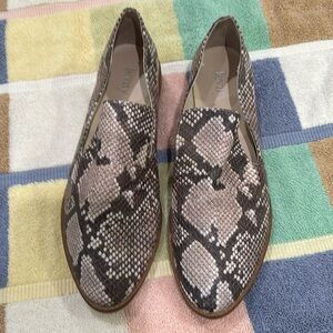 Levity snake skin slip on